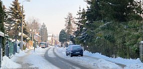 Marznący deszcz i gołoledź w Sopocie