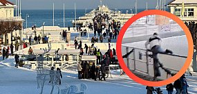 Nocą wtargnęli na lodowisko w Sopocie