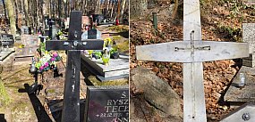 Skradzione krzyże i dziesiątki zdewastowanych grobów