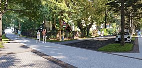 Nowa nadmorska promenada i woonerf w Sopocie