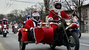 Parada „Mikołajów na Motocyklach” przejechała dziś