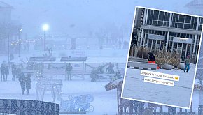 W końcu doczekaliśmy się zimy w Sopocie