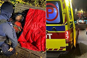 Sopoccy policjanci uratowali życie bezdomnemu mężczyźnie! „Nie bądźmy obojętni”-36830