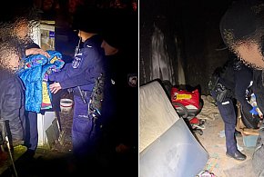 W pustostanie znaleźli poszukiwanego! Zimowe działania policji w Sopocie-38263