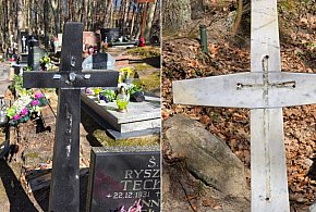 Skradzione krzyże i dziesiątki zdewastowanych grobów w Sopocie