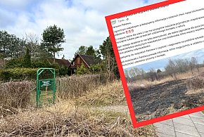 Pożar w okolicy Ergo Areny i ROD "Oaza". Dzień wcześniej protestowali tu...