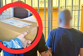 Kurier dostarczył paczkę na komendę. Najbliższe lata może spędzić w więzieniu