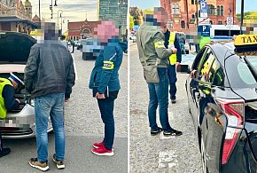 W Gdańsku wzięli się za taksówkarzy. Policja i KAS wystawiły ogromne mandaty