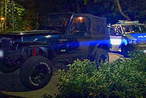 Narkotyki, Jeep i kontrola w Sopocie! Kierowcę zdradził jeden szczegół