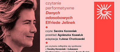 Czytanie performatywne książki "Dane osobowe"-8347