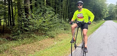 Strażak na bicyklu z XIX w. przejedzie przez Sopot-35830