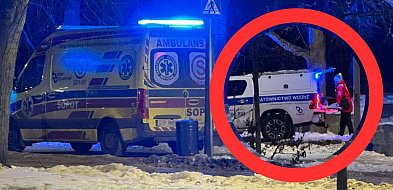 Groźny wypadek na plaży w Sopocie. Służby miały problem z dotarciem do rannego