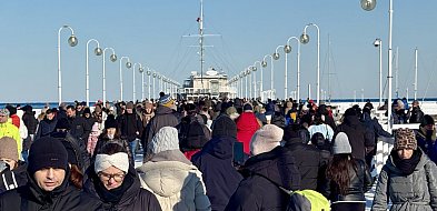 W Sopocie tłumy jak w sezonie! Zimowy weekend w kurorcie [WIEDO]