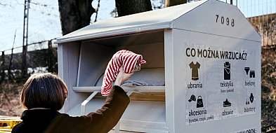 W Sopocie stanęły nowe pojemniki na odzież używaną