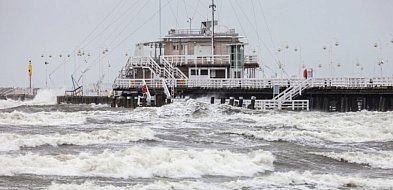 Silny wiatr nad Sopotem! IMGW wydał ostrzeżenie pierwszego stopnia