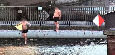 "To nie jacuzzi". Niebezpieczne zabawy w Gdańsku