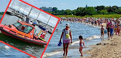 Trudny weekend dla ratowników. WOPR podsumowało upały nad polskim morzem