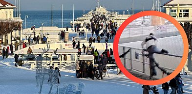 Nocą wtargnęli na lodowisko w Sopocie! Nagraniem pochwalił się w sieci