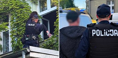 W Sopocie sceny jak z filmu. Zatrzymali poszukiwanego na dachu budynku