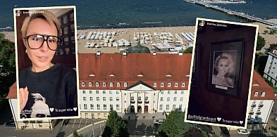 Ściana sław w sopockim Grand Hotelu, a na niej nowe zdjęcie! Wyróżniona nie kry...-35710