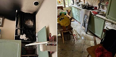 Płonący piecyk u sopockich seniorek! Służby zapobiegły tragedii-36635