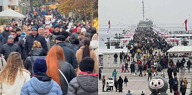 Paradoks długiego weekendu. Sopot pełen ludzi, ale czy to jest wypoczynek?-37043