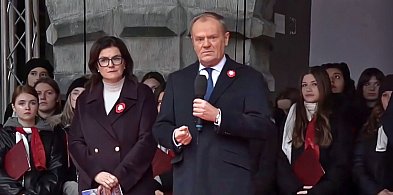 Donald Tusk przemówił w Gdańsku: "Nikt nie ma monopolu na patriotyzm"-37046