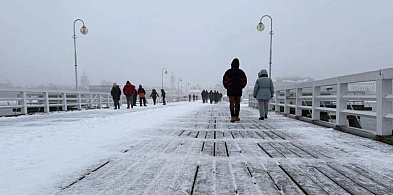 Molo w Sopocie zamknięte do odwołania! Uwaga na niebezpieczną gołoledź