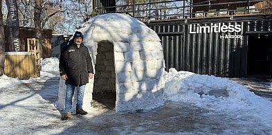 Czegoś takiego Sopot długo nie widział - jeżeli w ogóle! Pełnowymiarowe igloo w ku