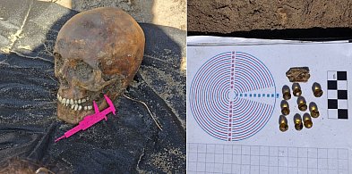 Niezwykłe odkrycie na Wyspie Sobieszewskiej! Różaniec w ustach żołnierza