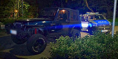 Narkotyki, Jeep i kontrola w Sopocie! Kierowcę zdradził jeden szczegół