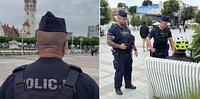 Więcej patroli na ulicach Sopotu! Policjanci z Gdańska wspierają kurort w sezonie