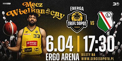 Koszykarski hit w ERGO ARENIE! Trefl Sopot zmierzy się z Legią Warszawa