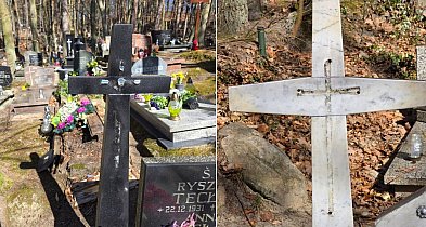 Skradzione krzyże i dziesiątki zdewastowanych grobów w Sopocie