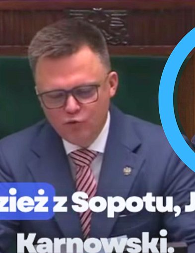 Marszałek Sejmu pozdrawia młodzież z Sopotu. "Niezależnie od metryki" [WIDEO]-36408