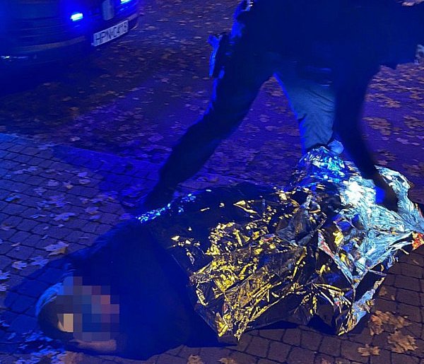 Dramatyczna noc w Sopocie! Miał 2,5 promila i leżał na zimnym chodniku-36438