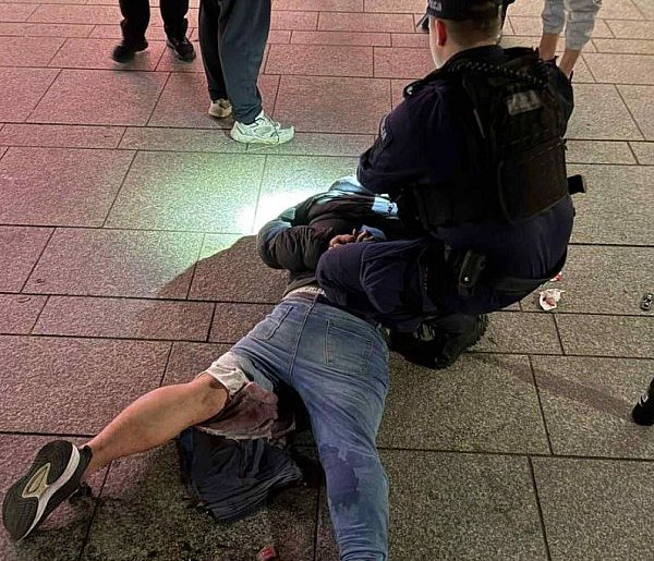 Pijany złodziej zaatakował na dworcu w Sopocie! Ranił ochroniarza i przechodnia-36947