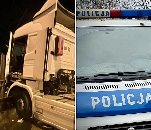 Policjant po służbie zauważył pijanego kierowcę. Skończyło się wypadkiem