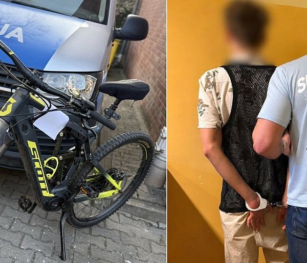 Rowerzysta w Sopocie zaskoczył policję! Miał przy sobie niebezpieczne łakocie