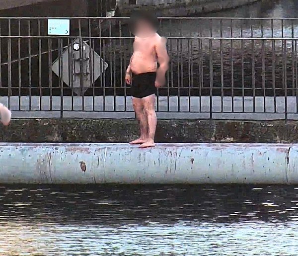 "To nie jacuzzi". Niebezpieczne zabawy w Gdańsku