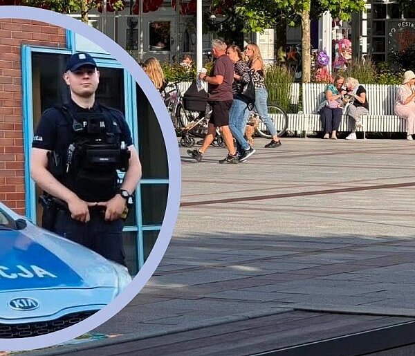 Chwile grozy na Placu Przyjaciół Sopotu! Ruszyli na pomoc 4-latkowi