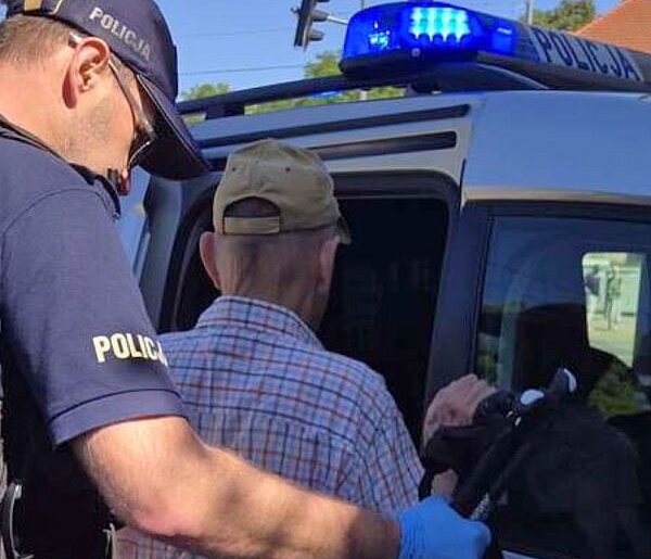 84-latek zgubił się w Sopocie! Stanął na środku ruchliwej ulicy