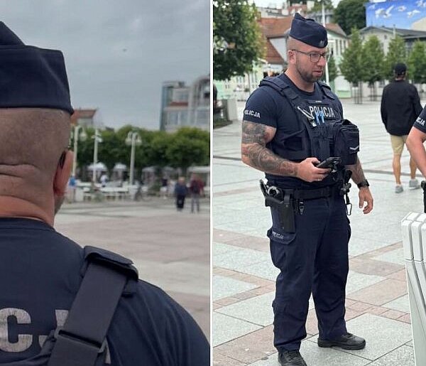 Więcej patroli na ulicach Sopotu! Policjanci z Gdańska wspierają kurort w sezonie