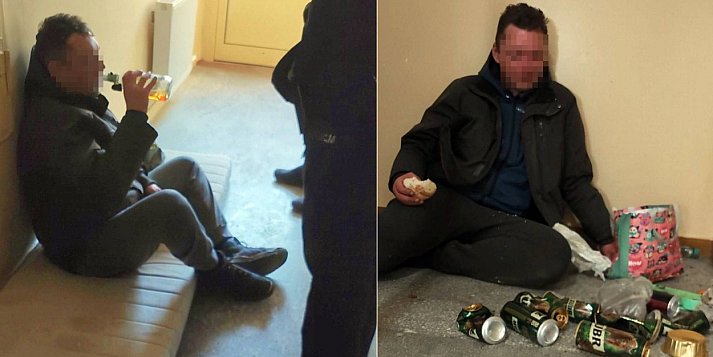 Bezdomny budził strach na osiedlu w Sopocie! Mieszkańcy bali się o kobiety i dzieci