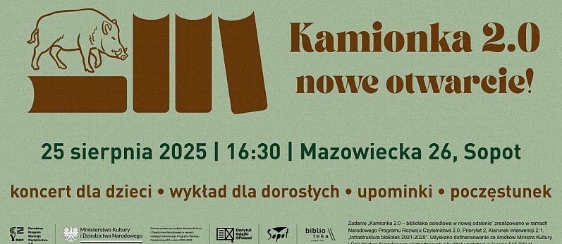 Kamionka 2.0 – otwarcie biblioteki osiedlowej w nowej odsłonie