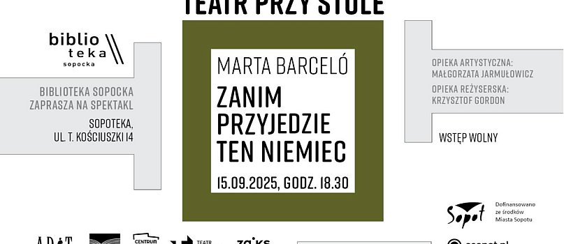Spektakl w Teatrze przy Stole "Zanim przyjedzie ten Niemiec"-8162