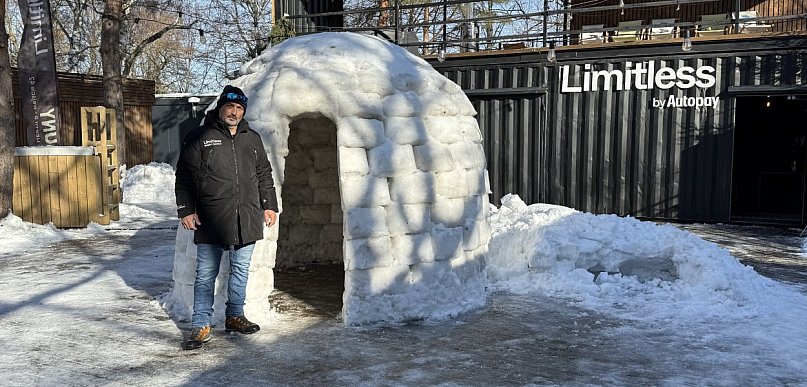 Czegoś takiego Sopot długo nie widział - jeżeli w ogóle! Pełnowymiarowe igloo w ku