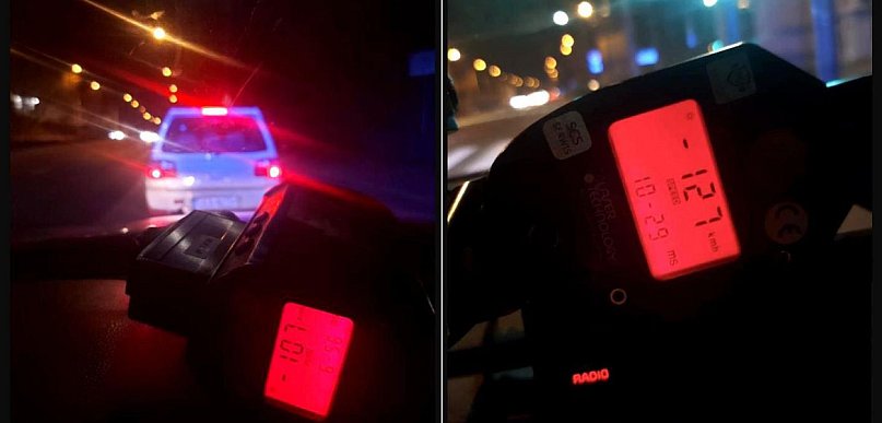 Nocne szaleństwo na ulicach Sopotu! 22-latkowie pędzili ponad 100 km/h