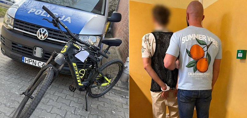 Rowerzysta w Sopocie zaskoczył policję! Miał przy sobie niebezpieczne łakocie