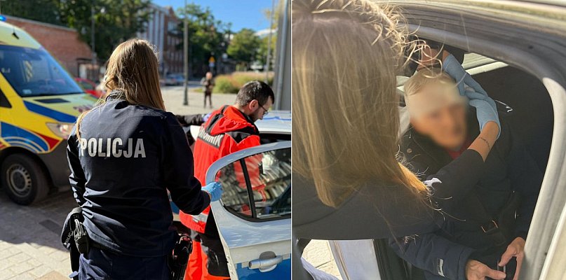 95-latka upadła na chodnik! Na ratunek ruszyła sopocka dzielnicowa - 35890